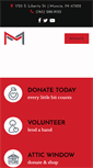 Mobile Screenshot of munciemission.org
